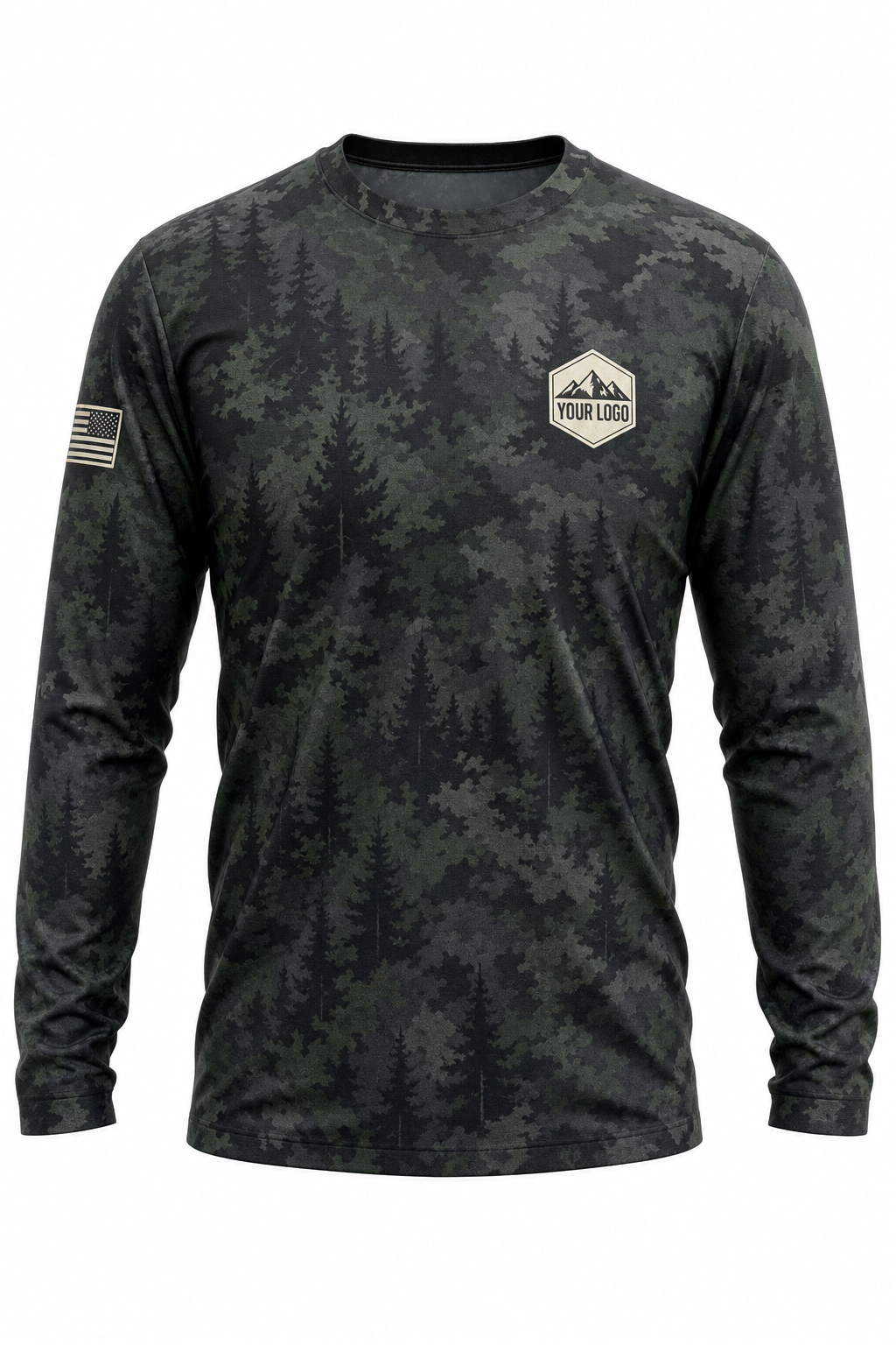 Mountain Ridge Guide Crew Shirt - custom crew uniform