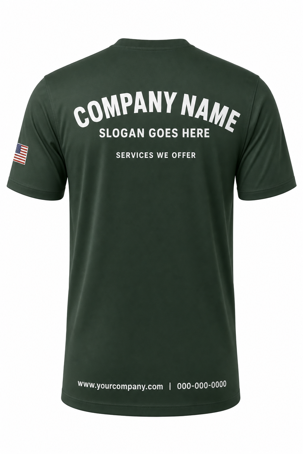 Forest - Crew Uniform back