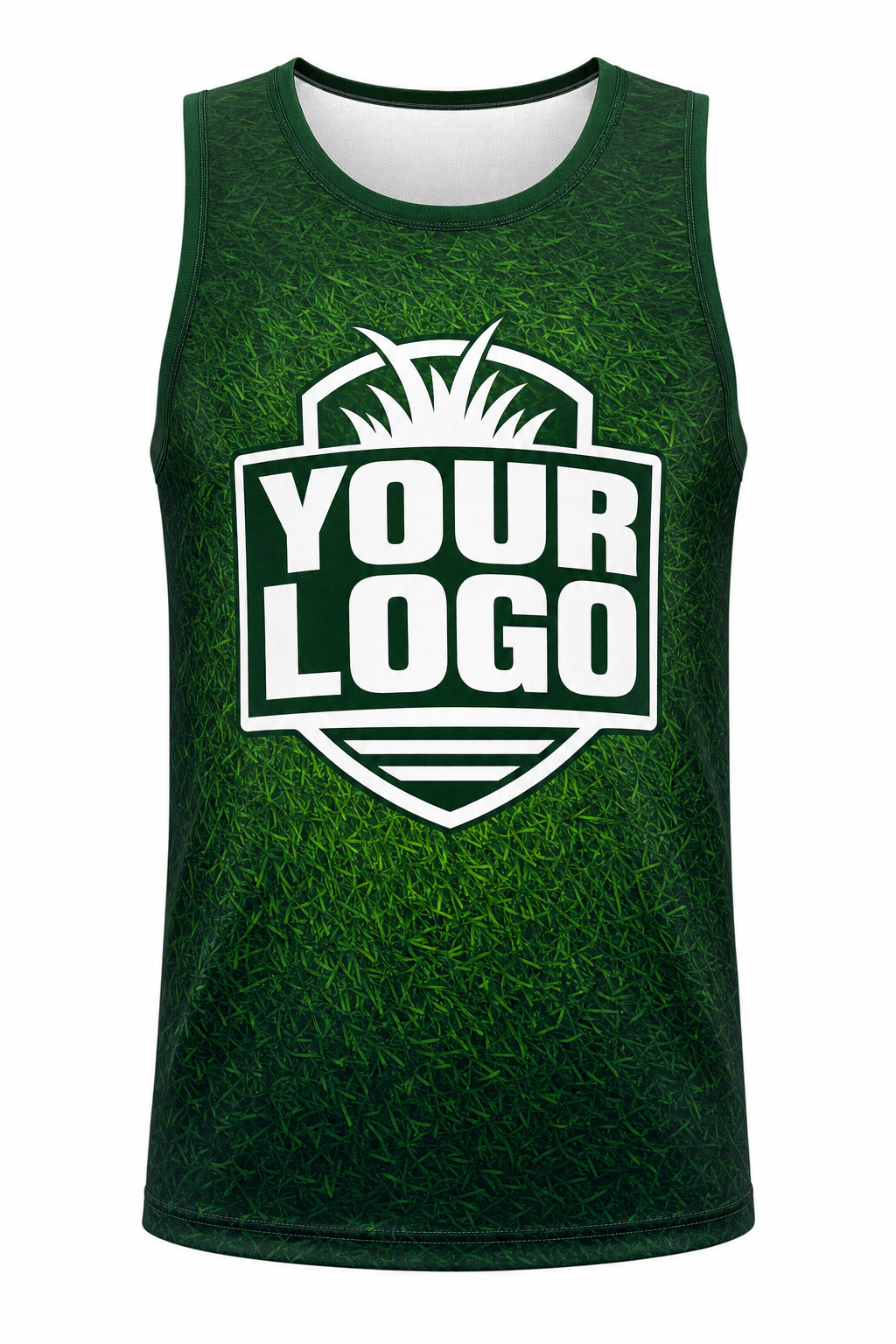 Forest Turf custom lawn care & landscaping crew uniform Tank Top — front