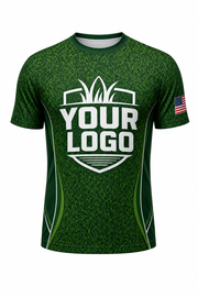 Forest Turf custom lawn care & landscaping crew uniform T-Shirt — front