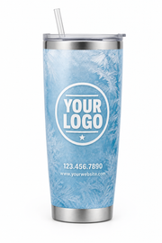 Frost Glass custom window cleaning crew uniform Tumbler — front