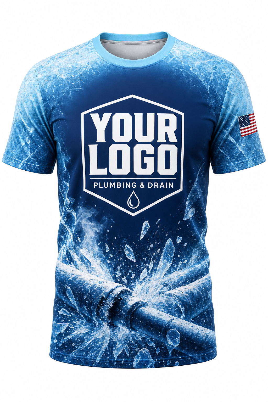 Frost Line custom plumbing crew uniform