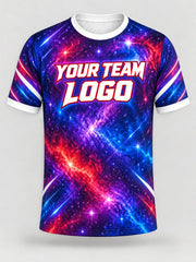 Galaxy Patrol custom cornhole team jersey, front