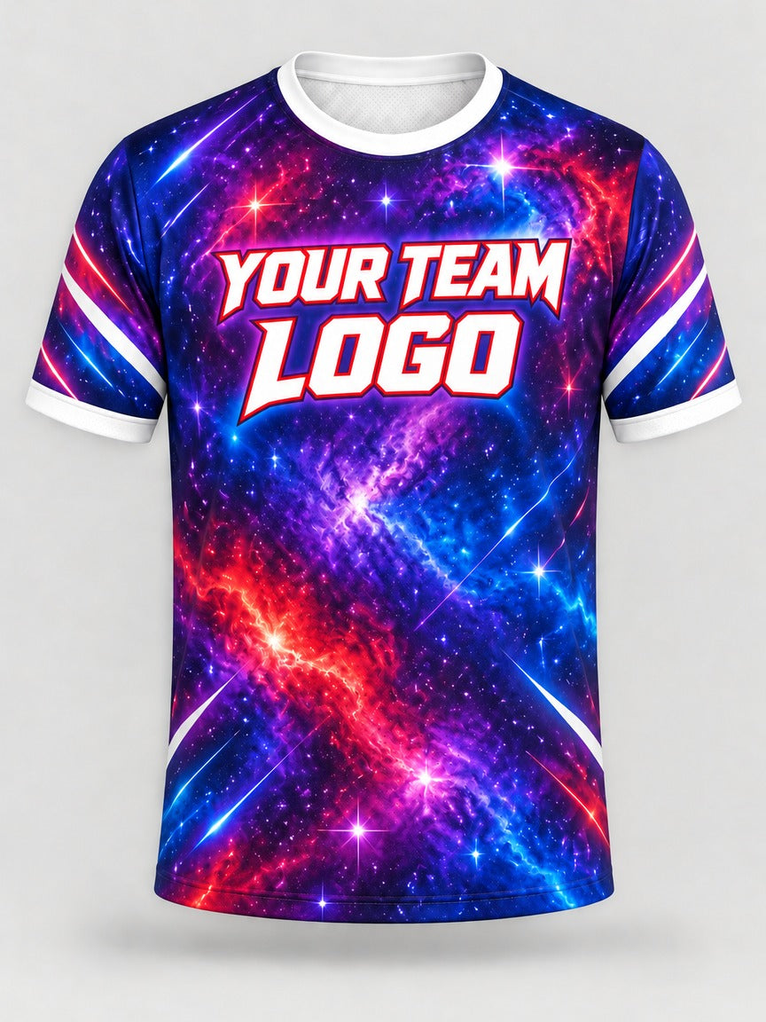 Galaxy Patrol custom cornhole team jersey, front
