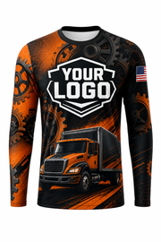 Gear Haul custom moving & junk removal crew uniform Long Sleeve — front