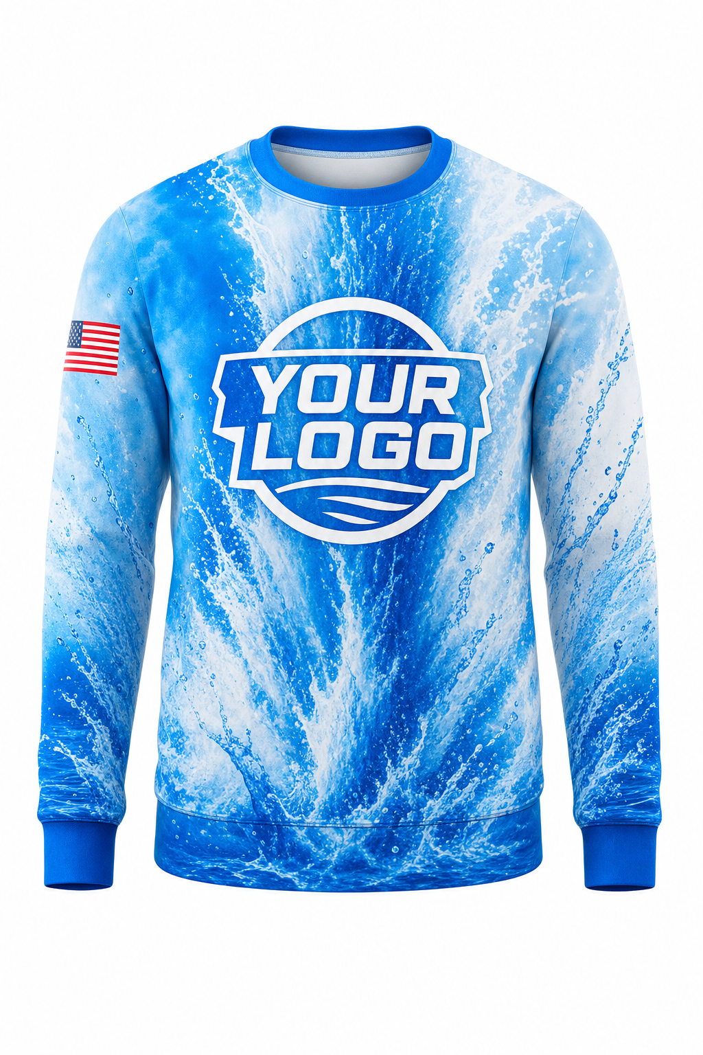 Geyser Burst custom roof cleaning & pressure washing crew uniform Sweatshirt — front