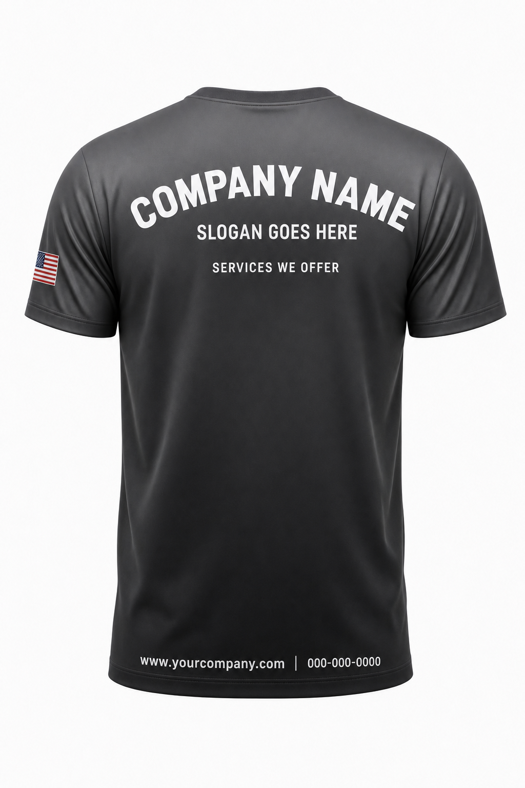 Graphite Shadow - Crew Uniform back