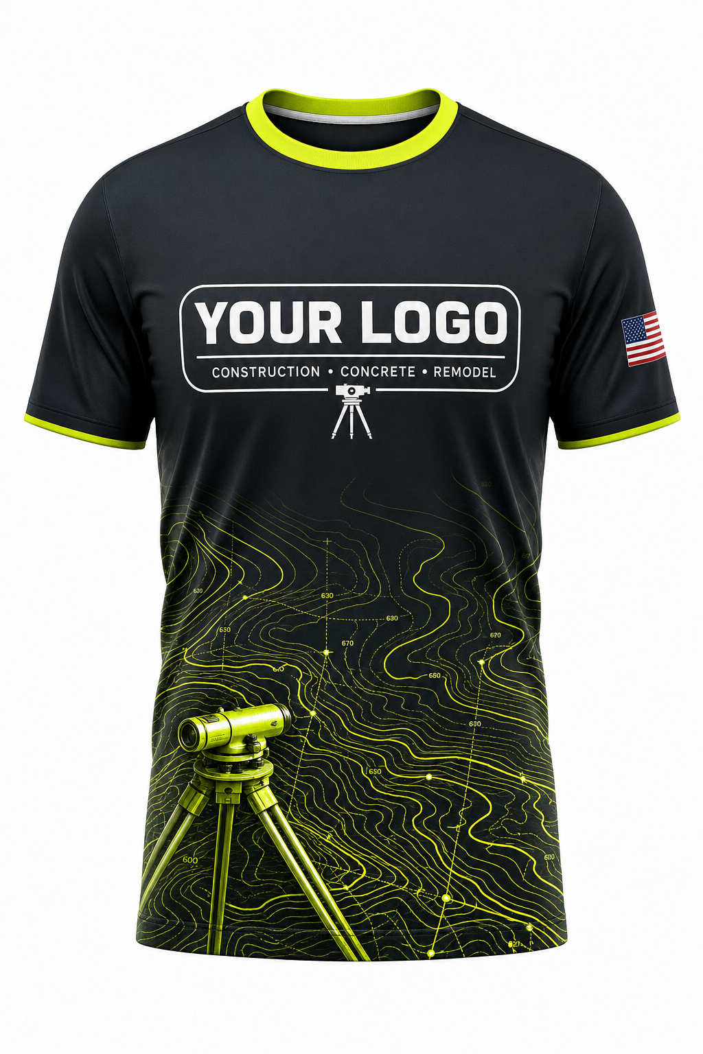 Survey Topo custom construction crew uniform