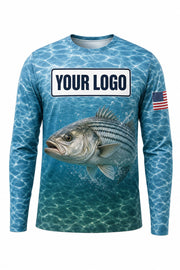 Hybrid Striper Custom Fishing Team Uniform - custom crew uniform
