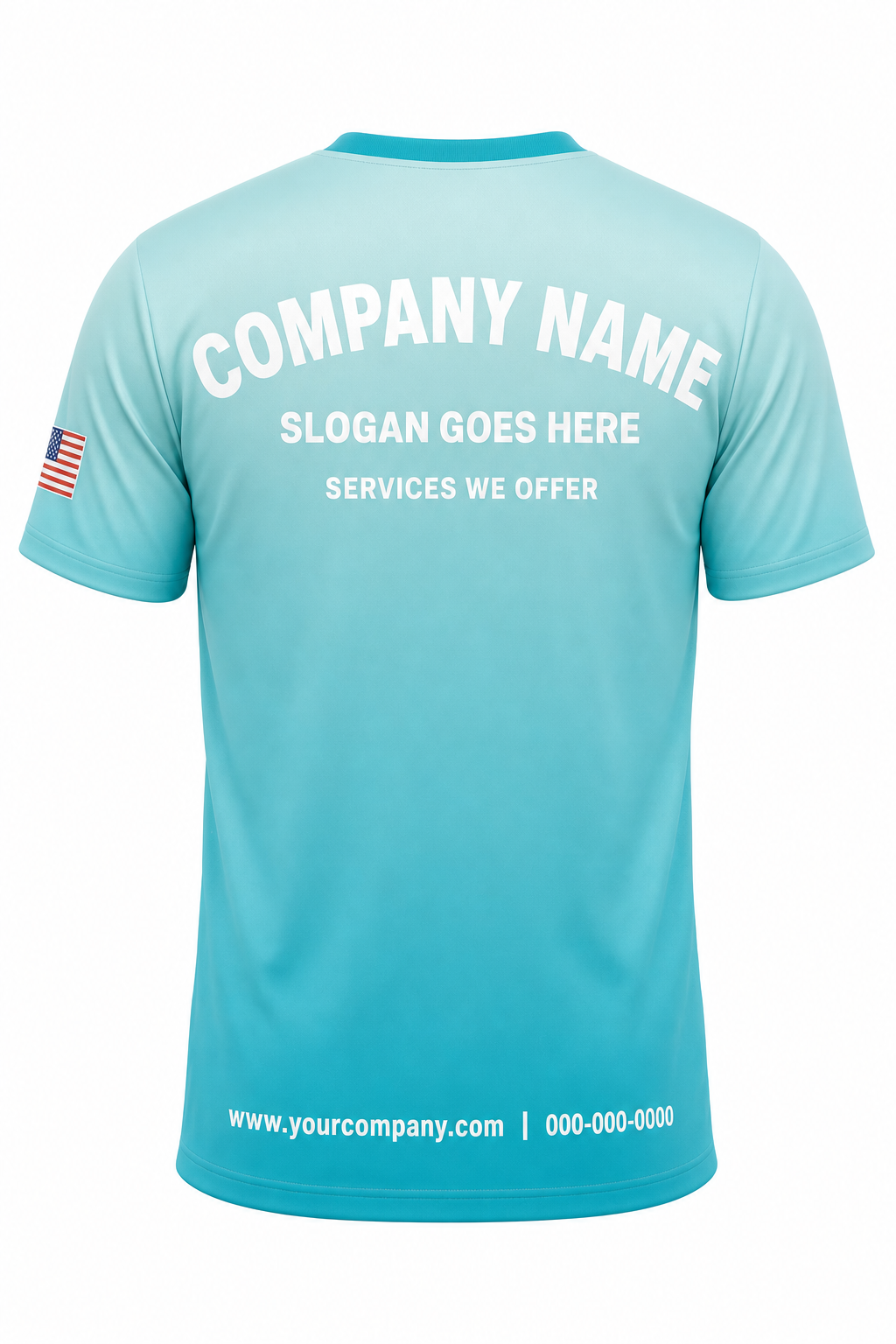 Ice Aqua - Crew Uniform back