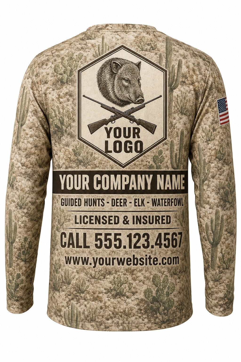 Javelina Custom Hunting Team Uniform - custom crew uniform
