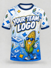 Kernel Cool custom cornhole team jersey, front