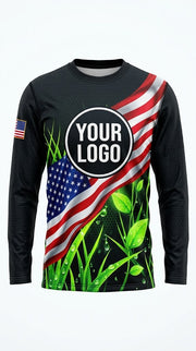 Patriot Turf — Lawn Care Crew Long Sleeve (Custom AOP)