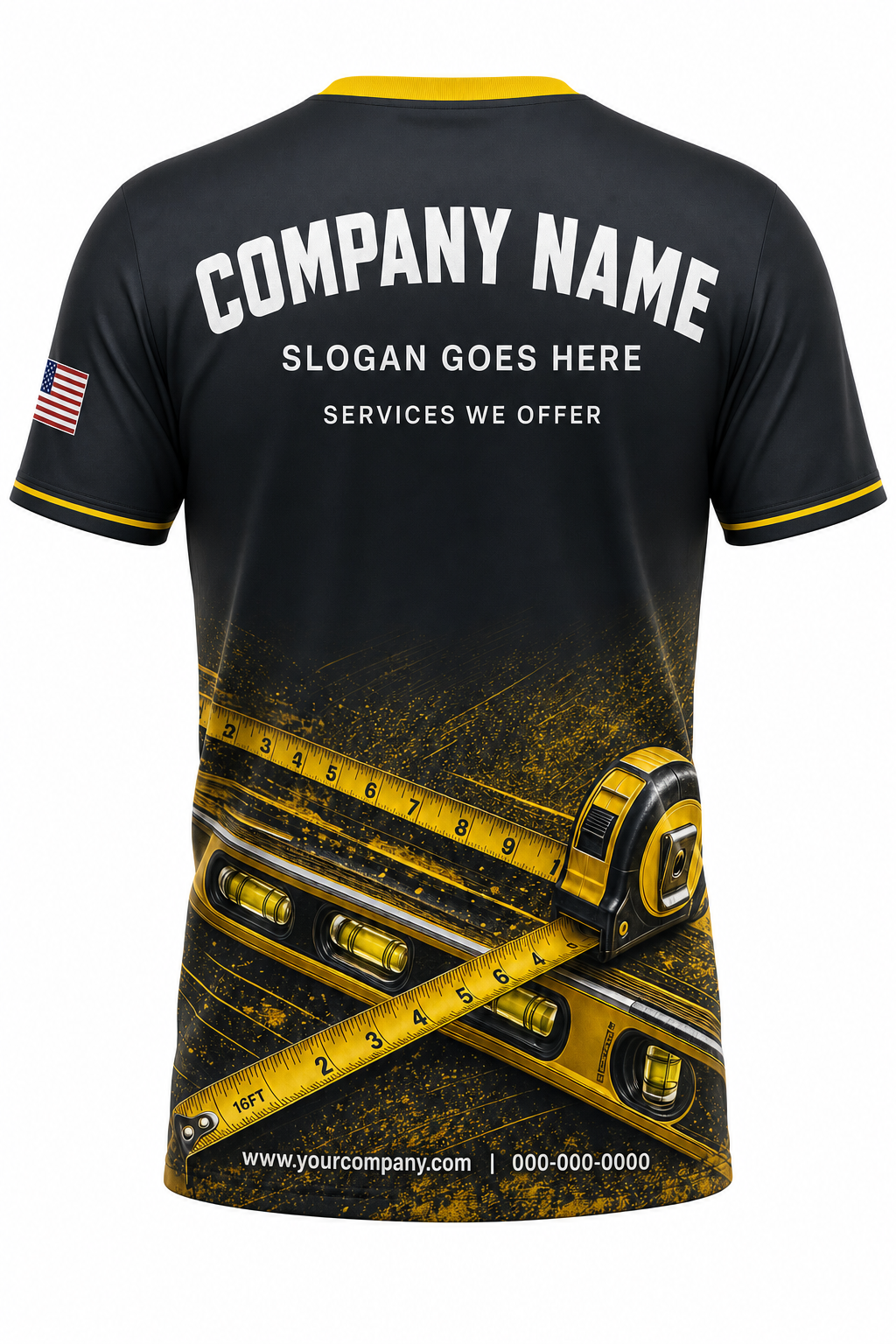Level Line - Crew Uniform back