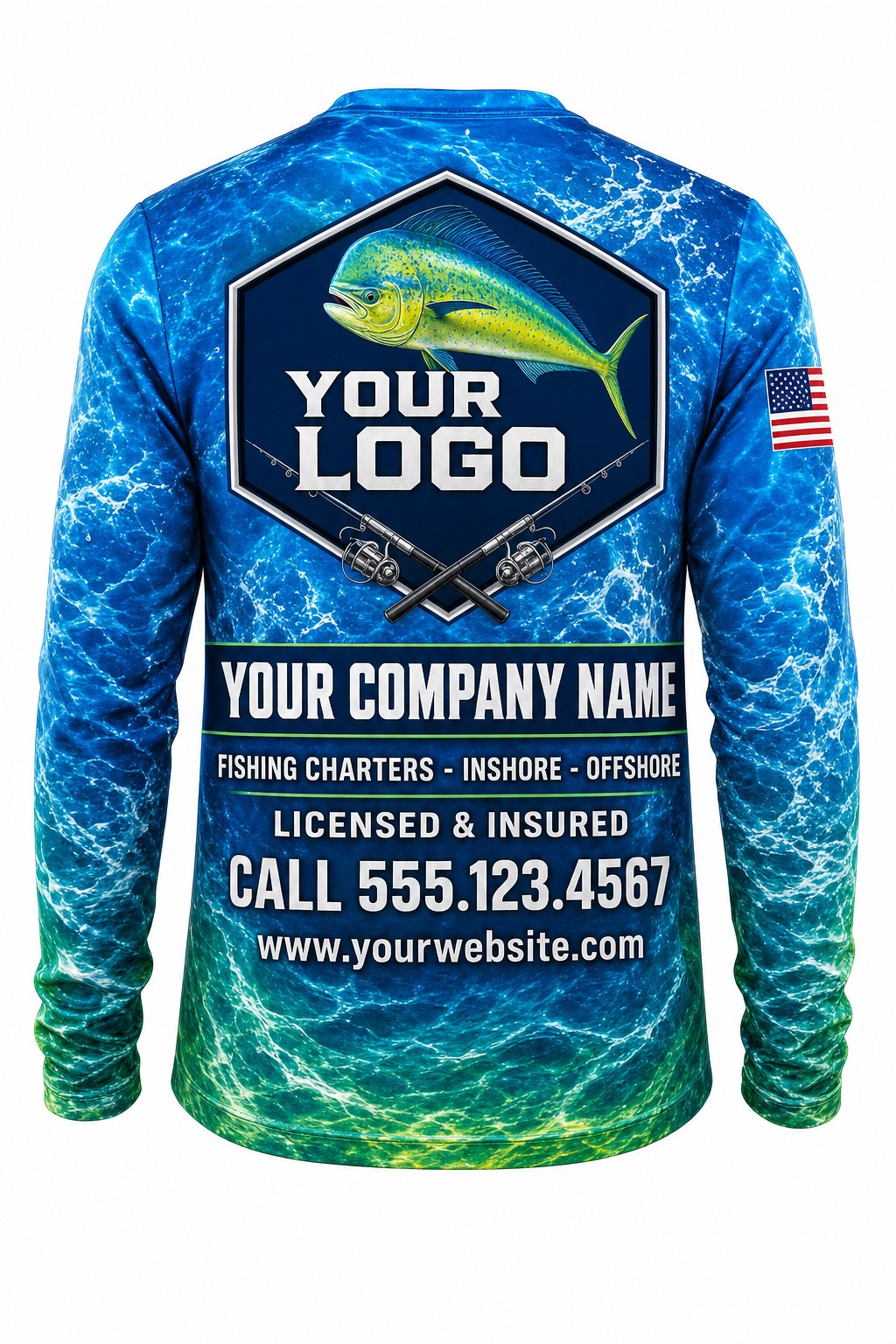 Mahi Offshore Custom Fishing Team Uniform - custom crew uniform