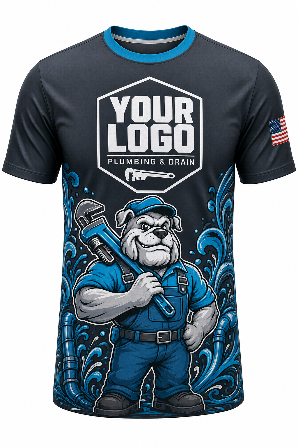 Bulldog Crew custom plumbing crew uniform