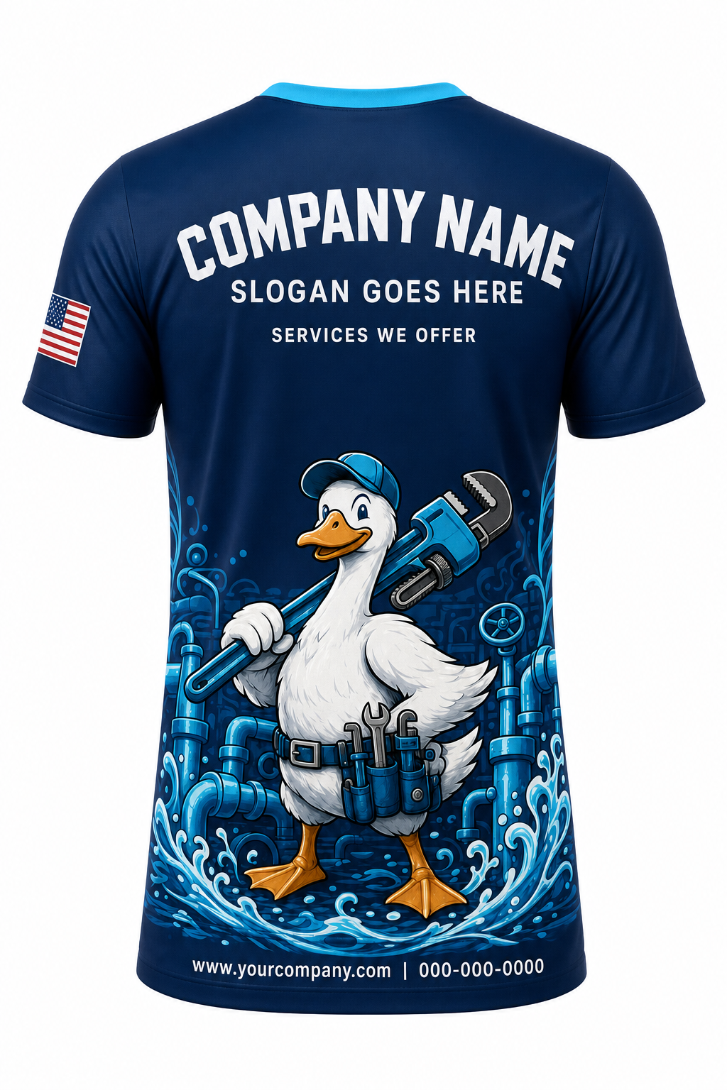 Goose Crew - Crew Uniform back