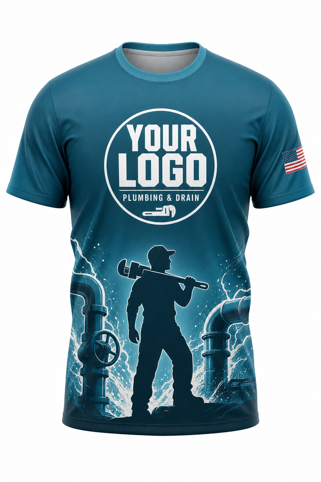 Silhouette Pro custom plumbing crew uniform