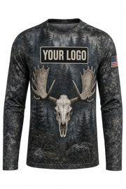 Moose Euro Skull Custom Hunting Team Uniform - custom crew uniform