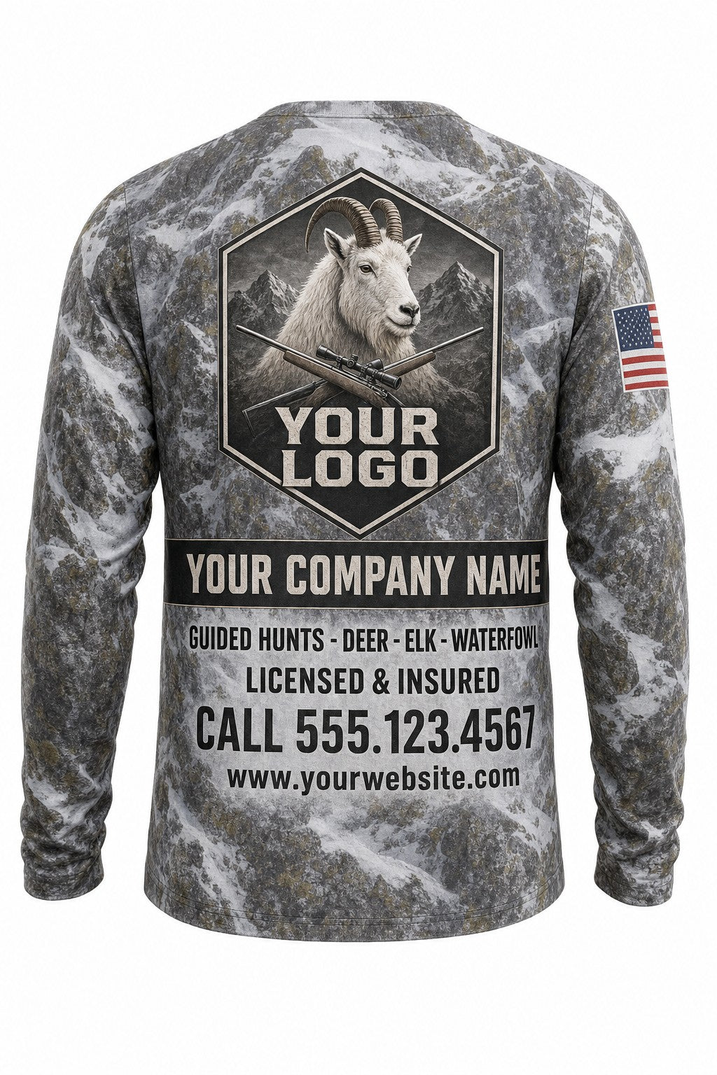 Mountain Goat Custom Hunting Team Uniform - custom crew uniform