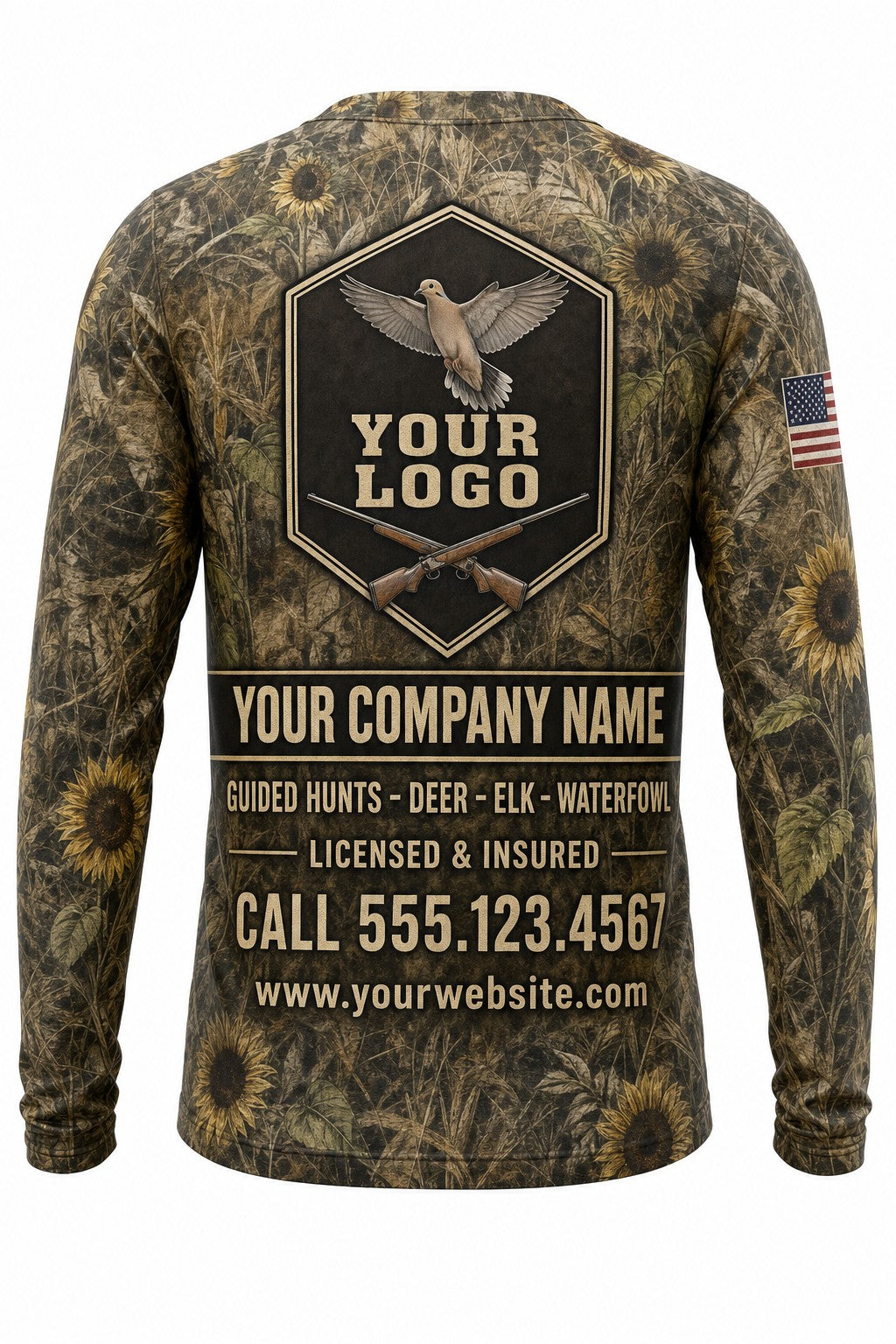 Mourning Dove Custom Hunting Team Uniform - custom crew uniform