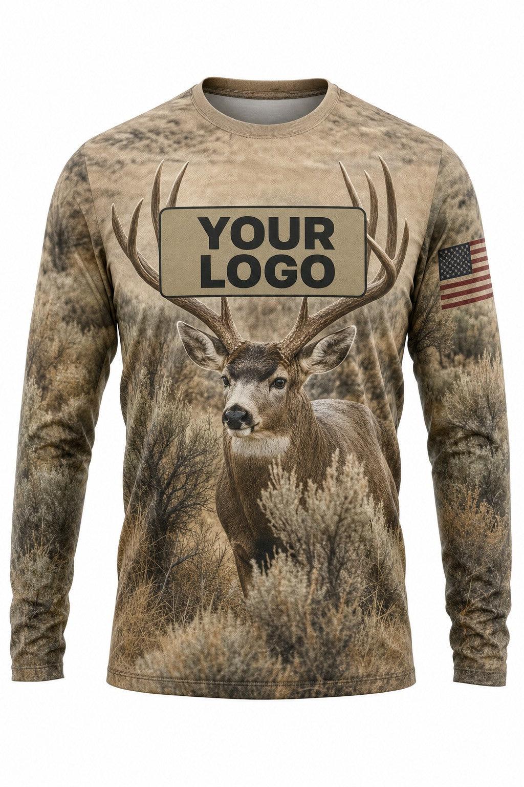 Mule Deer Custom Hunting Team Uniform - custom crew uniform