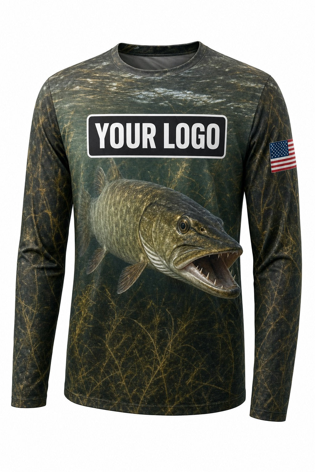 Musky Pike Custom Fishing Team Uniform - custom crew uniform
