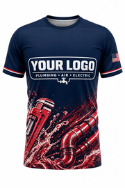Patriot Block custom plumbing crew uniform
