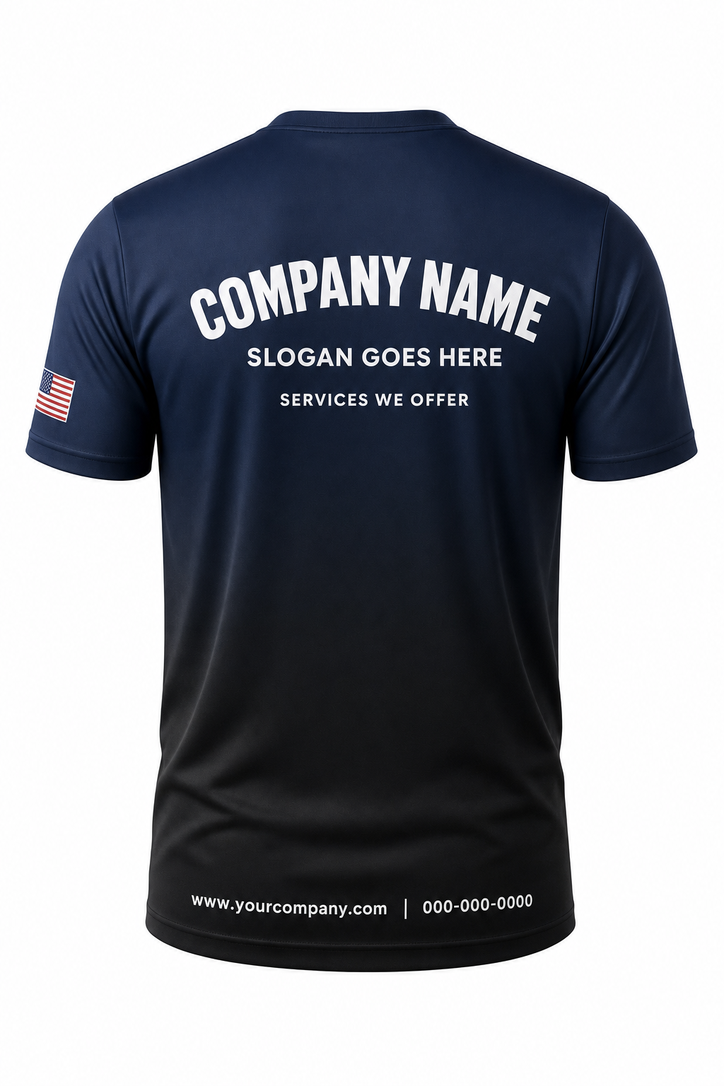 Navy Eclipse - Crew Uniform back