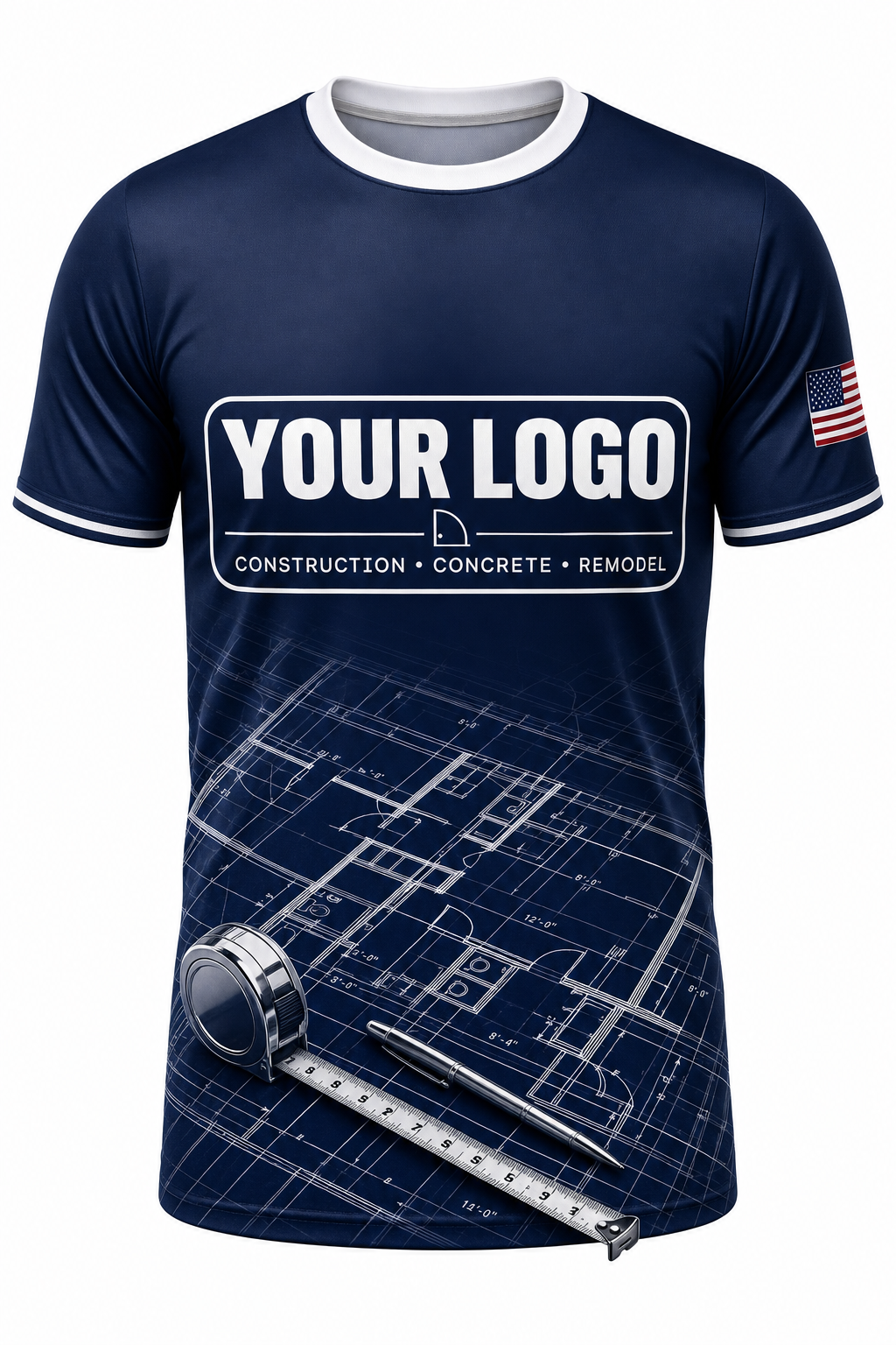 Floor Plan custom construction crew uniform