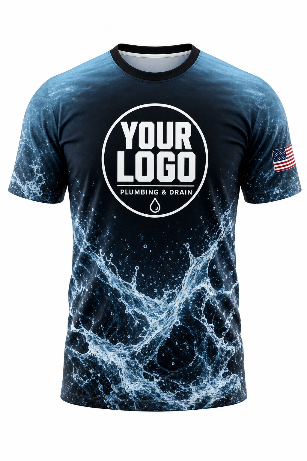Night Flood custom plumbing crew uniform
