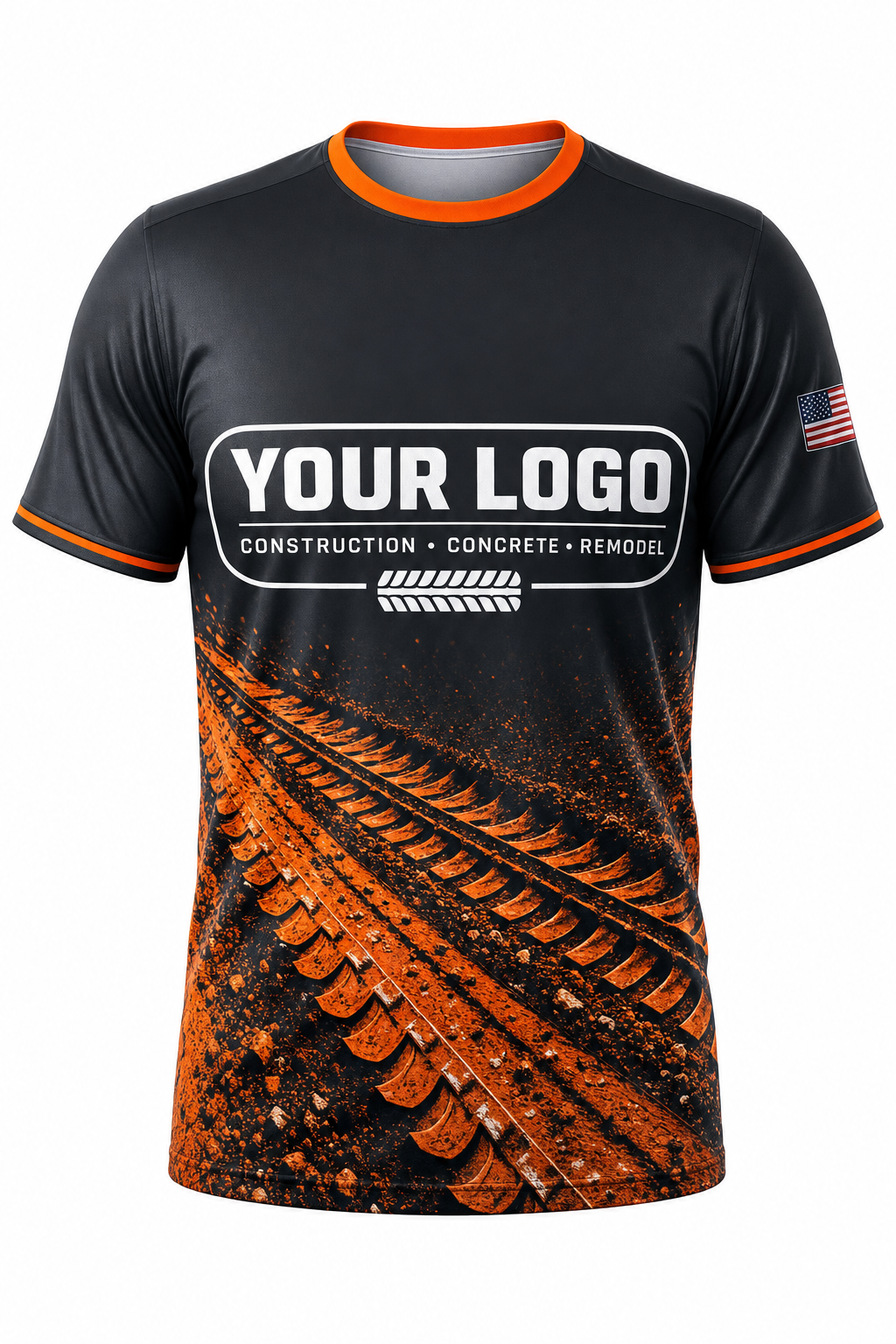 Tread Mark custom construction crew uniform