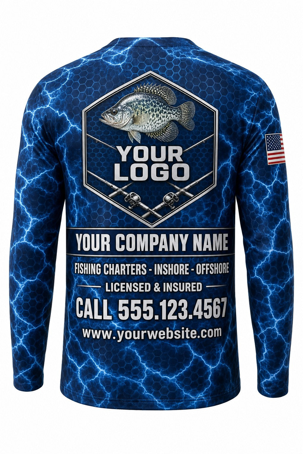 Panfish Jersey Custom Fishing Team Uniform - custom crew uniform