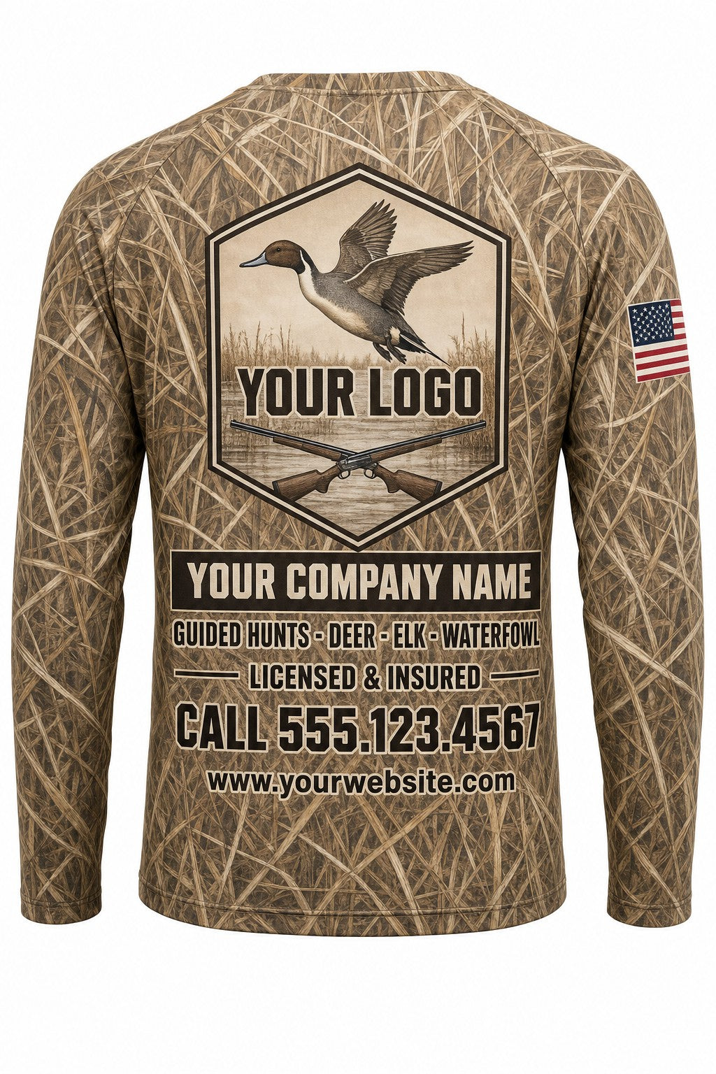 Pintail & Teal Custom Hunting Team Uniform - custom crew uniform