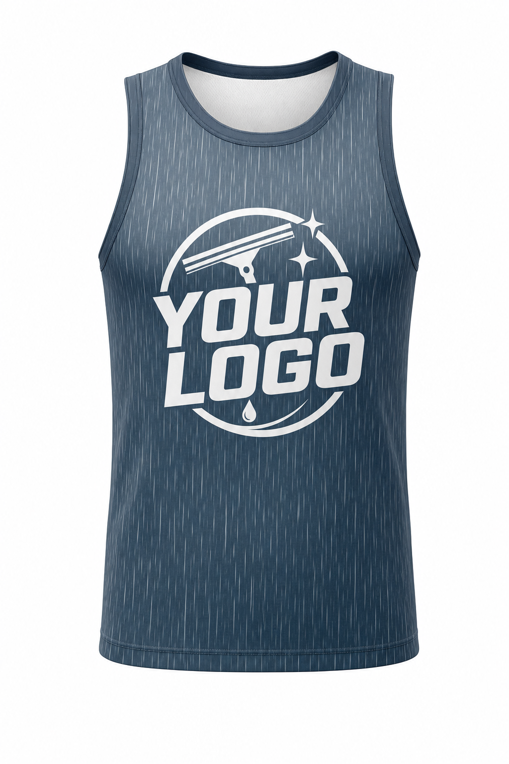 Rainfall custom window cleaning crew uniform Tank Top — front