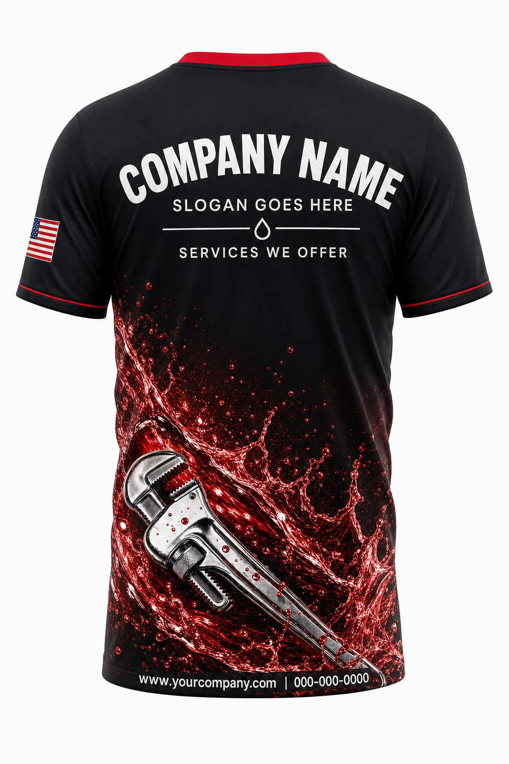 Red Torque - Crew Uniform back