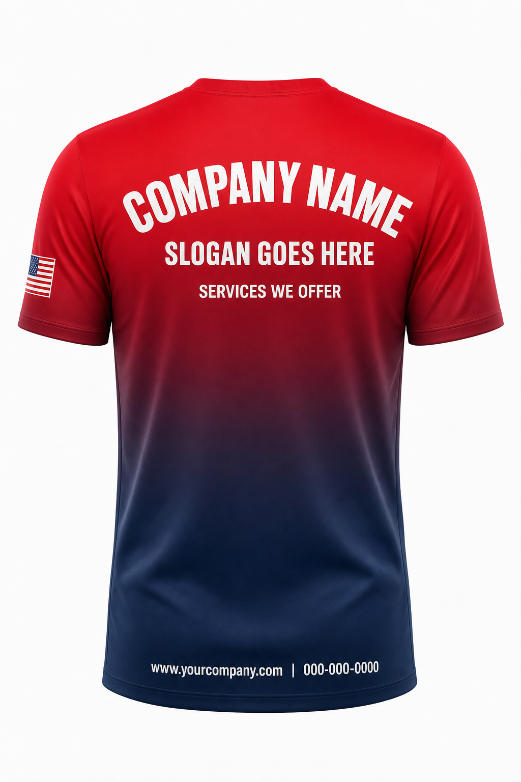 Red Depth - Crew Uniform back