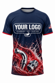 Red Line Pipes custom plumbing crew uniform