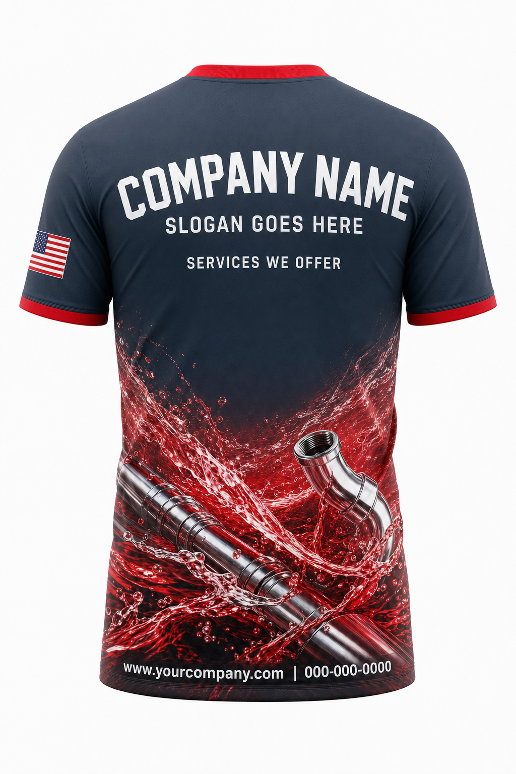 Steel Line - Crew Uniform back