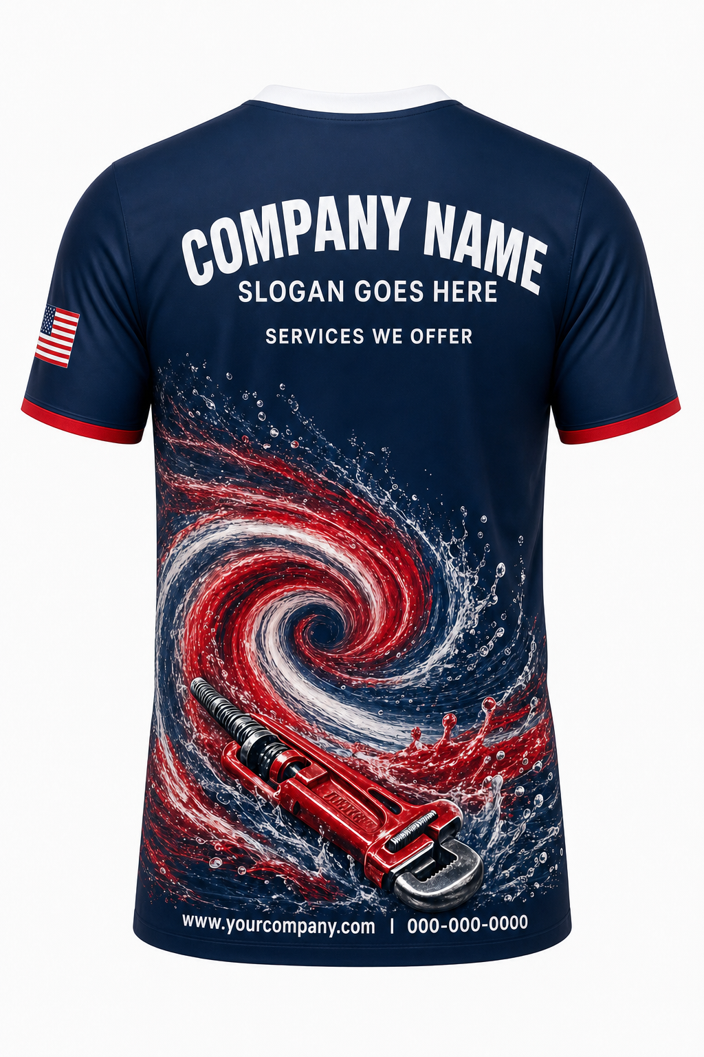 Patriot Vortex - Crew Uniform back