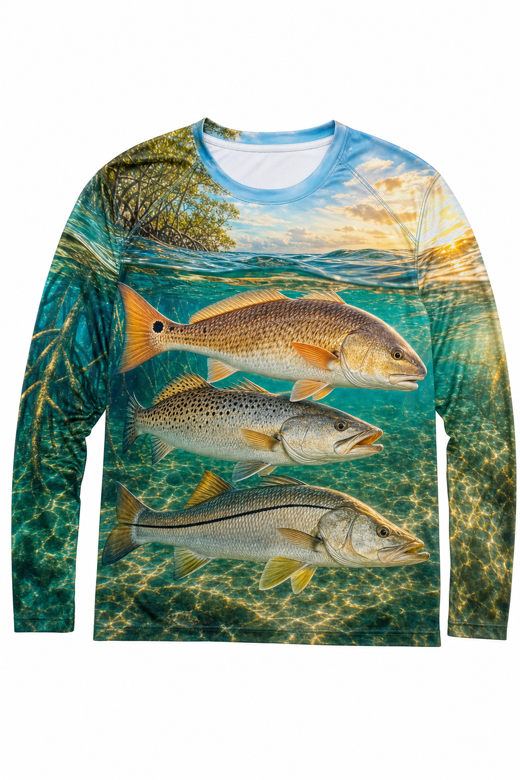 Inshore Slam Fishing Shirt - custom crew uniform