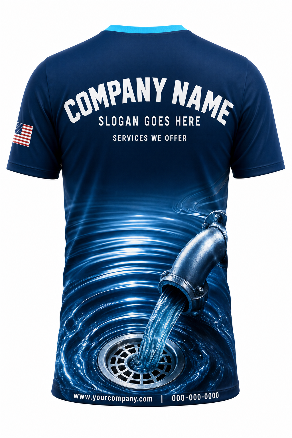 Ripple Drain - Crew Uniform back