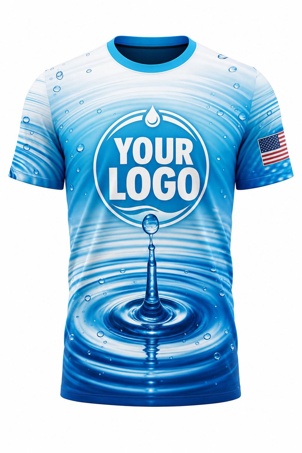 Ripple Impact custom roof cleaning & pressure washing crew uniform T-Shirt — front