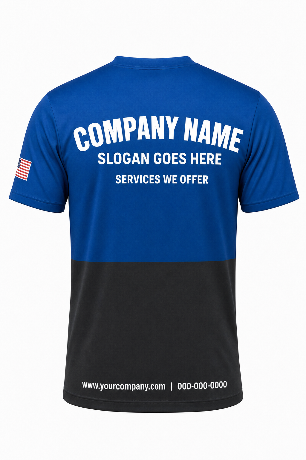 Royal Block - Crew Uniform back