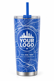 Royal City Route custom pedicab crew uniform Tumbler — front