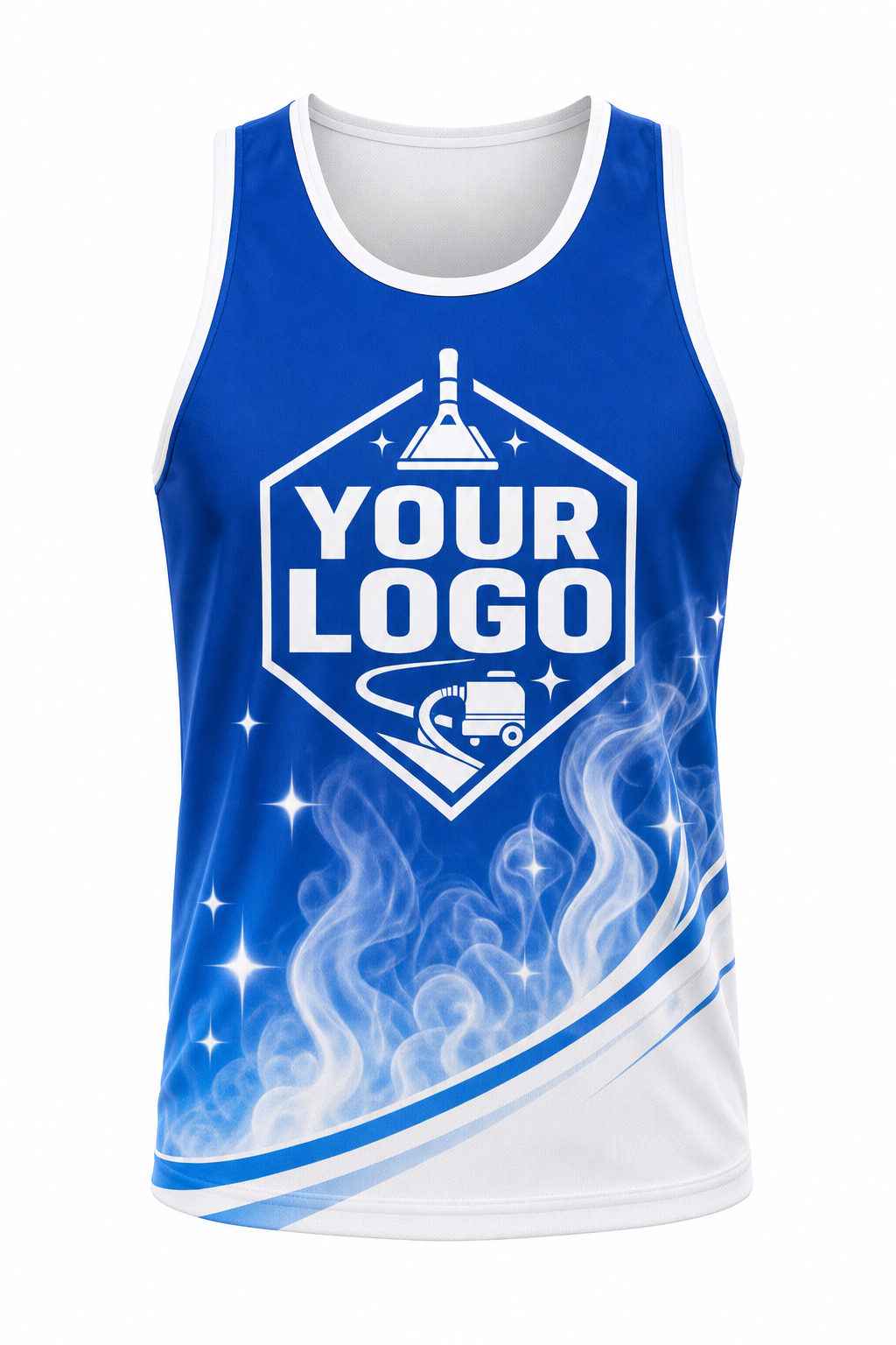 Royal Steam custom carpet cleaning crew uniform Tank Top — front