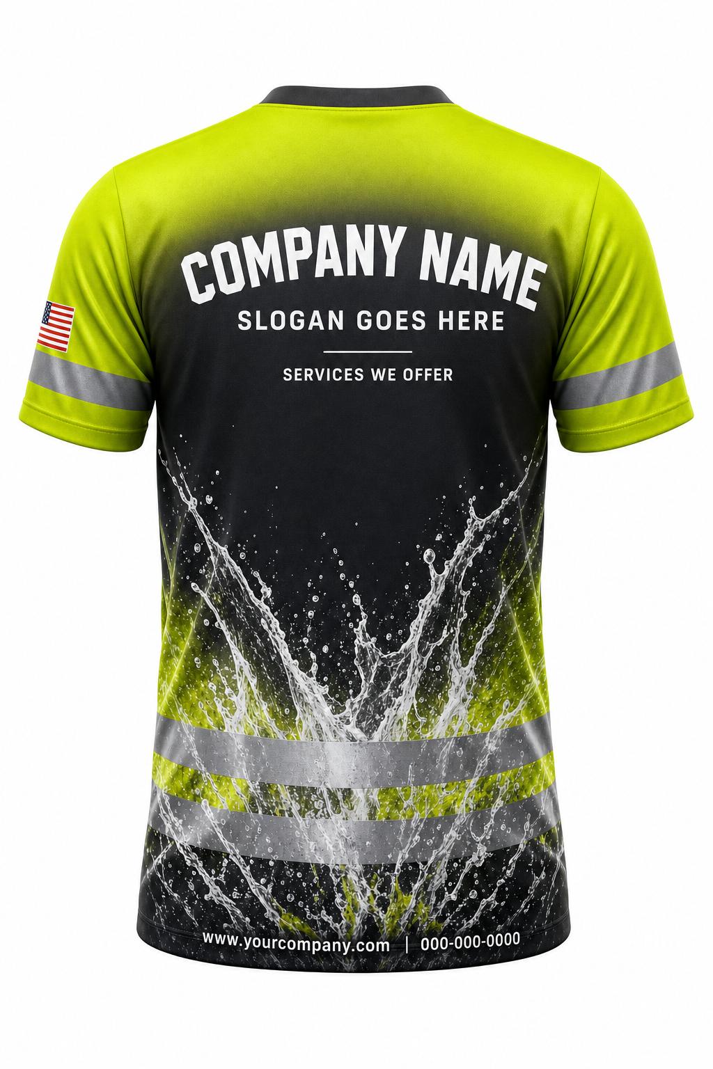 Safety Surge - Crew Uniform back