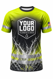 Safety Surge custom plumbing crew uniform