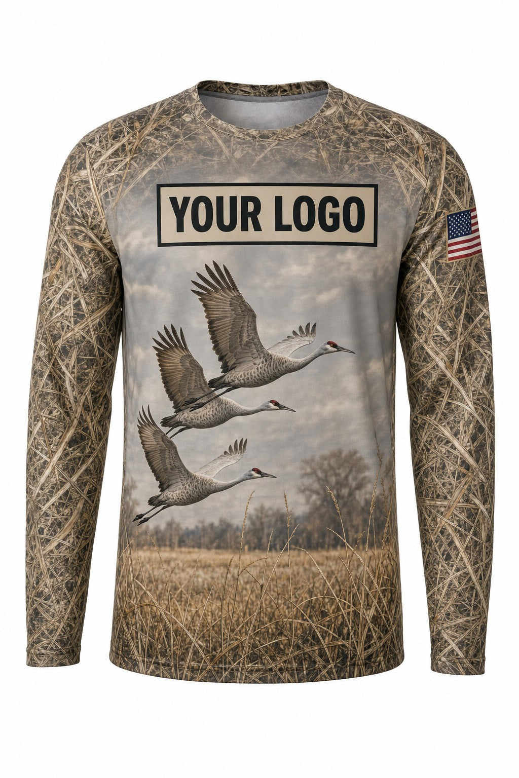 Sandhill Crane Custom Hunting Team Uniform - custom crew uniform
