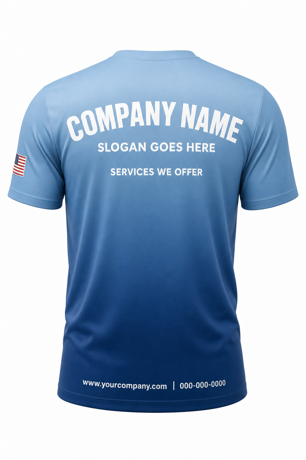 Seafoam Depth - Crew Uniform back